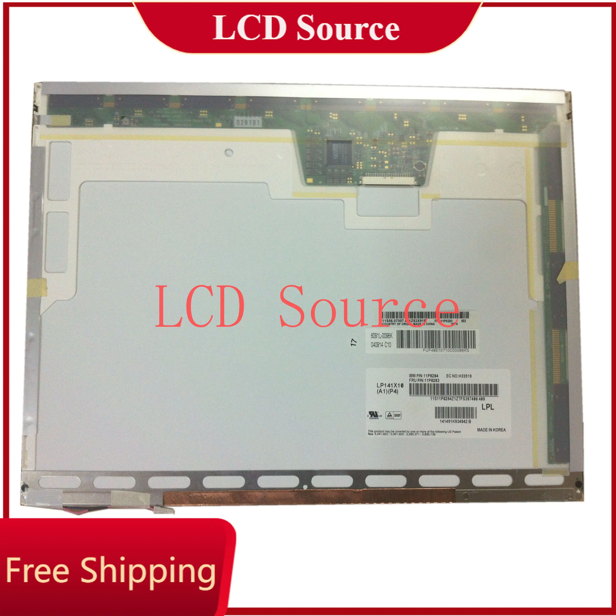 

LP141X10 A1P4 LP141X10 (A1)(P4) 14.1" 1024X768 20PIN 4:3 LCD Display Laptop Screen