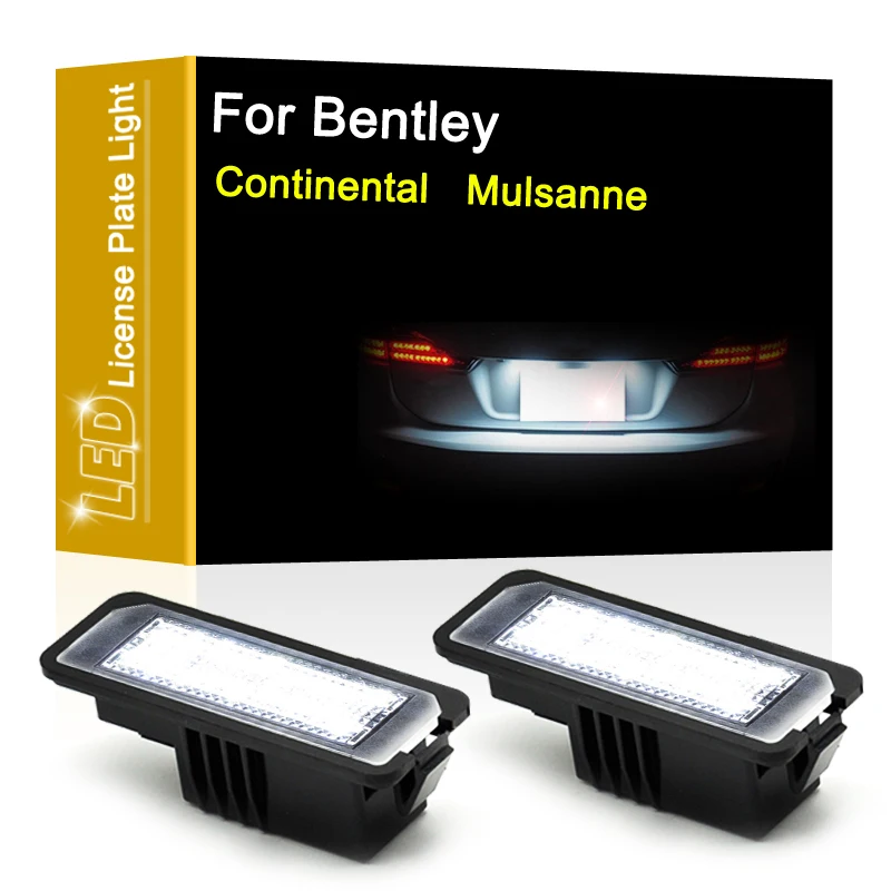 Lampada Targa A Led 12V Per Bentle Continental Gt/Gtc Speed/Flying Mulsanne White Targa