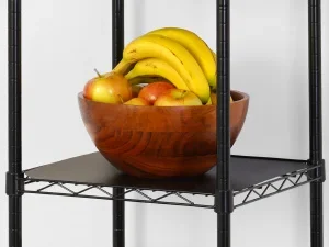 steel wire shelf storage unit metal shelving bins garage warehouse commercial liners adjustable rack