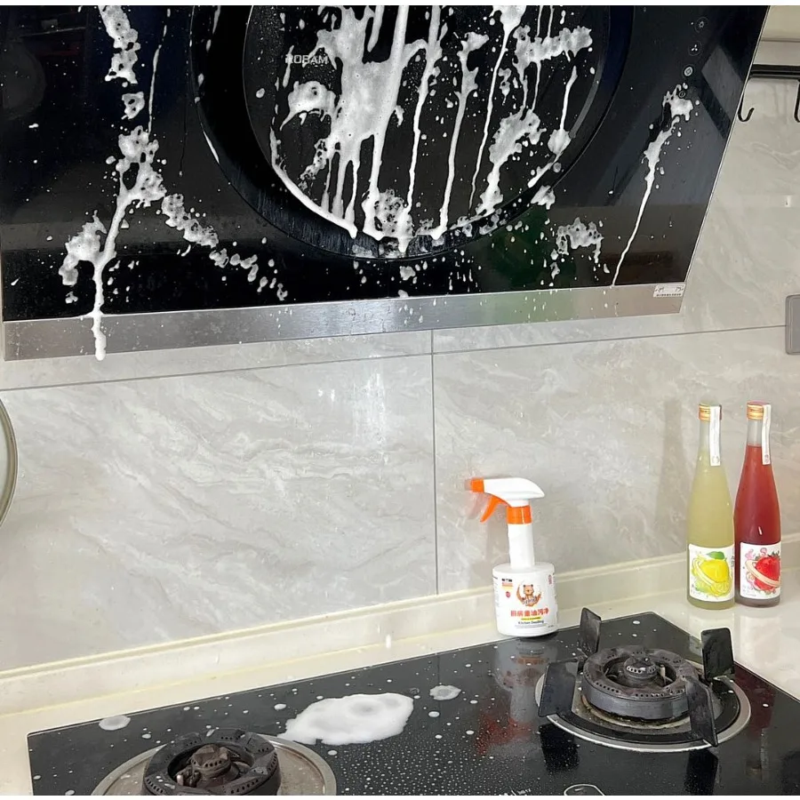 Oil clean kitchen heavy oil strong cleaner range hood cleaning agent Oil fume agent artifact oil removal