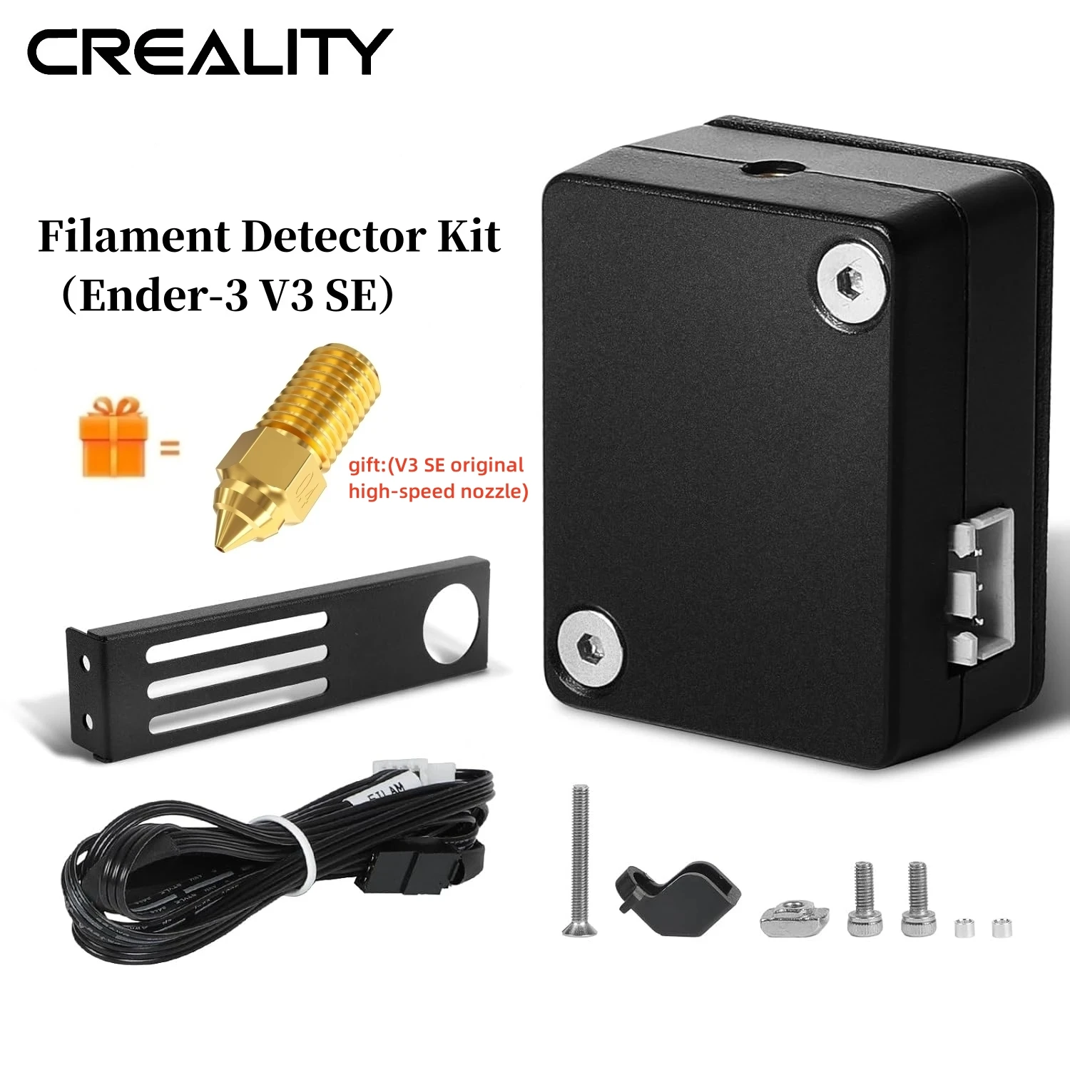 Creality-Official-Ender-3-V3-SE-Filament-Runout-Sensor-Filament-Sensor ...
