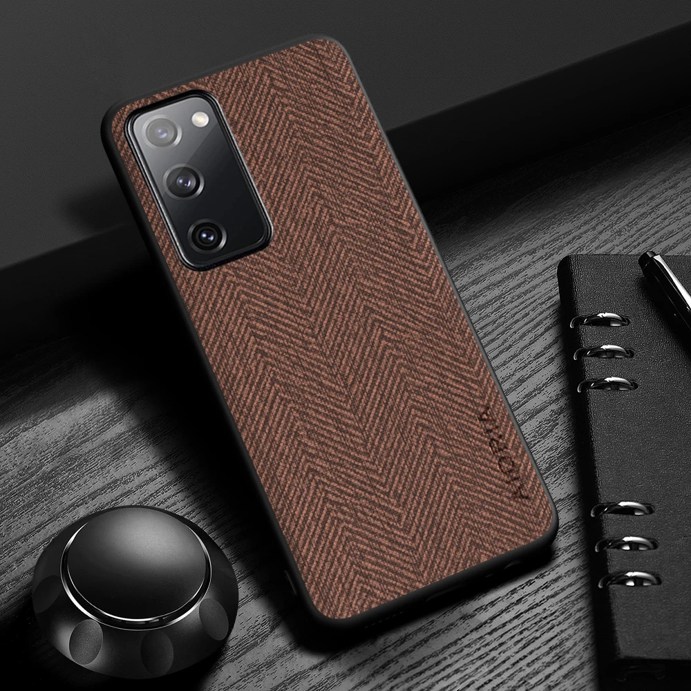Elegant Wood Grain Leather Case - Simple, Lightweight, and Durable Cover