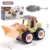 diecast model cars Detachable Assembly Engineering Car Screws DIY Busy Toy Excavator Dozer Creative Tools Educational Model 3-6 year Old Boys Gift lego fire truck Diecasts & Toy Vehicles