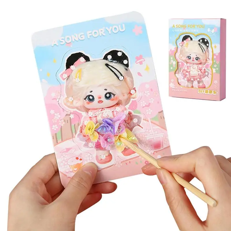 

Poke Art DIY 3D Hand-Painted Dream Coloring Dress Up Toy Puzzle Puncture Painting Poking And Painting Material Package Craft Kit