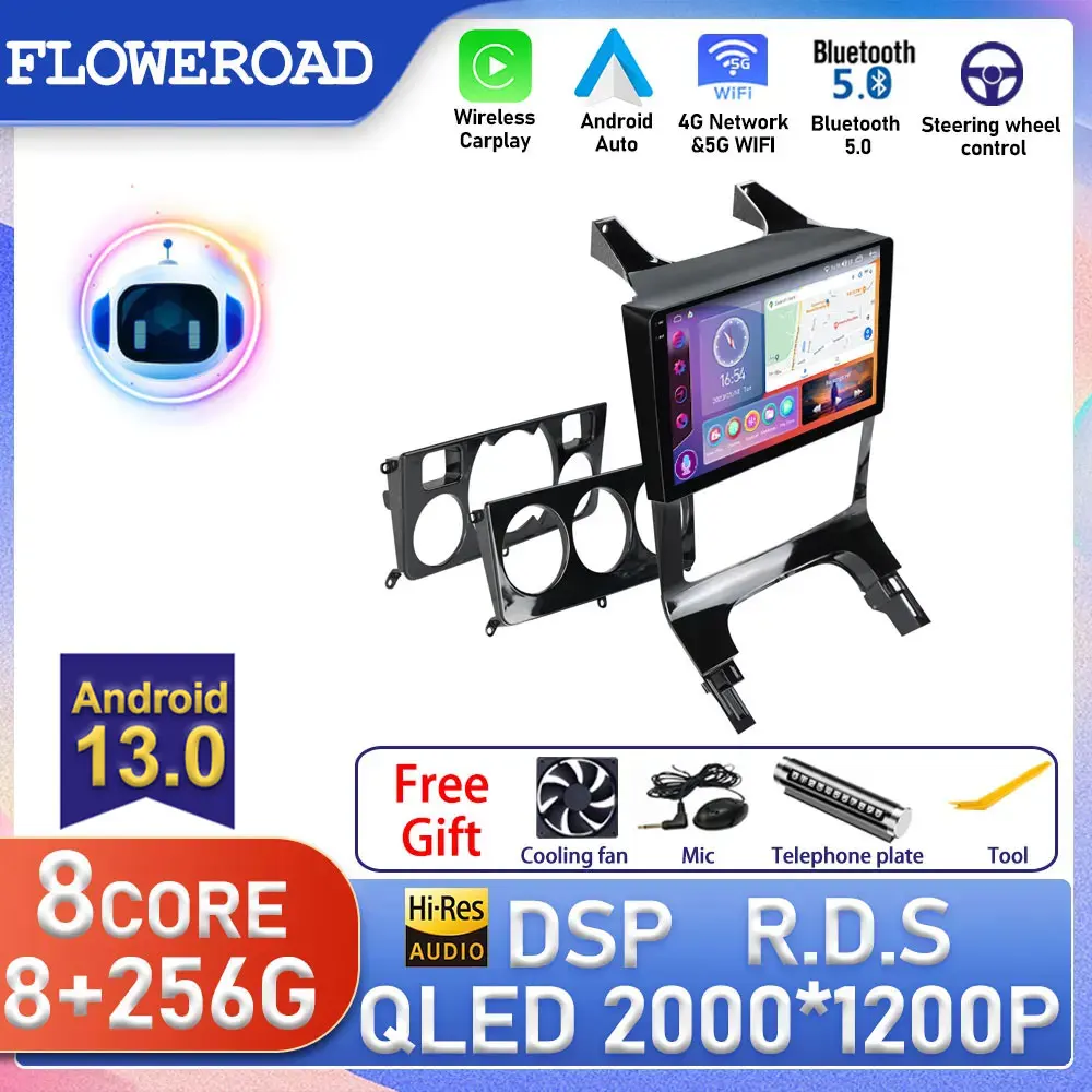 Fyt7862 Android Per Peugeot 5008 3008 2009-2015 Wireless Carplay Autoradio Stereo Audio Autoradio Gps Lettore Video Multimediale Bt