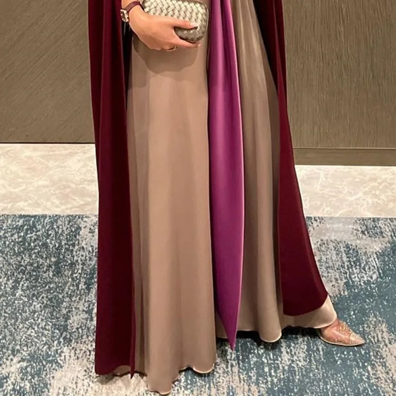 فستان انيق بلونين