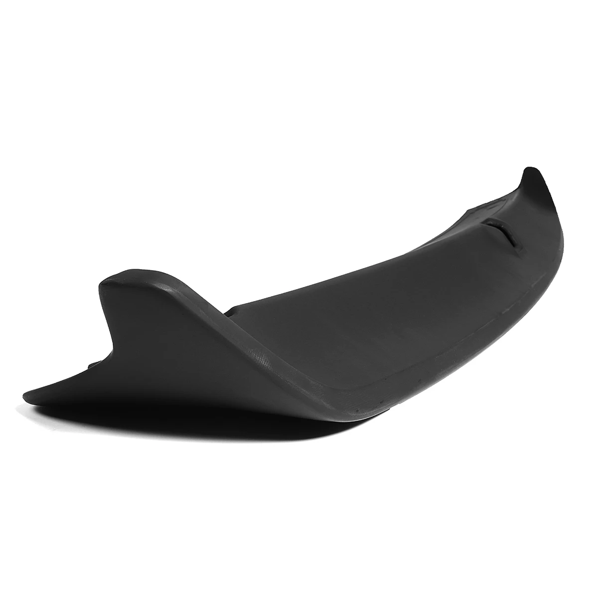 Matte Black ABS Plastic Rear Trunk Spoiler Lid Extension Wing