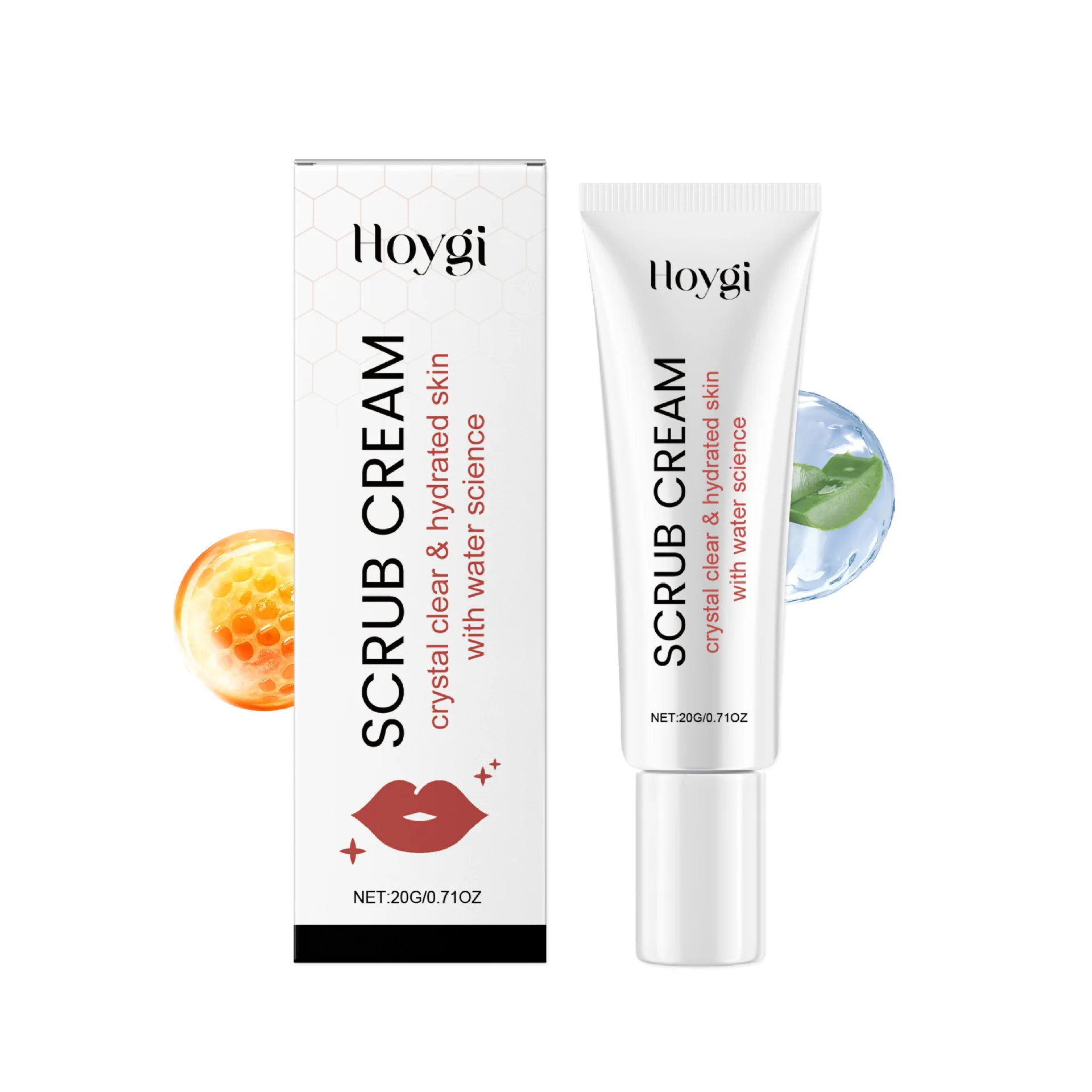 HOYGI Honey lip exfoliating gel moisturizing and moisturizing improving lip lines softening and caring for lip skin gel