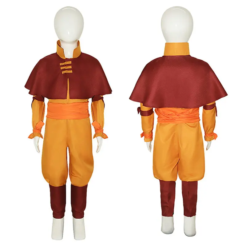 

Детский костюм для косплея Cossky Aang, костюм для Хэллоуина, карнавала, детской одежды