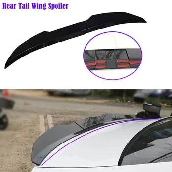 Universal 3-Piece Sedan Rear Trunk Spoiler 117–127cm Adjustable DIY Boot Wing