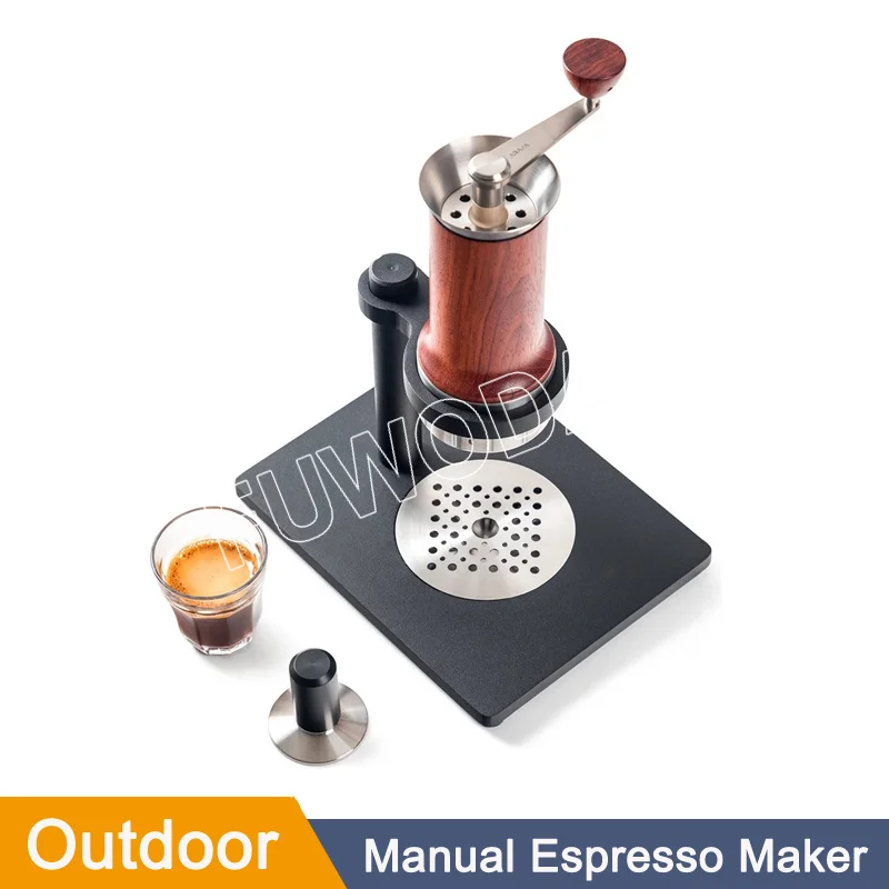 Manual Espresso Machine Hand Pressure Portable Outdoor Travel