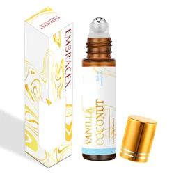 Aromatherapy Perfume Roller - Long - Lasting Fragrance Gift, 0.33 fl. oz. (Vanilla coconut)