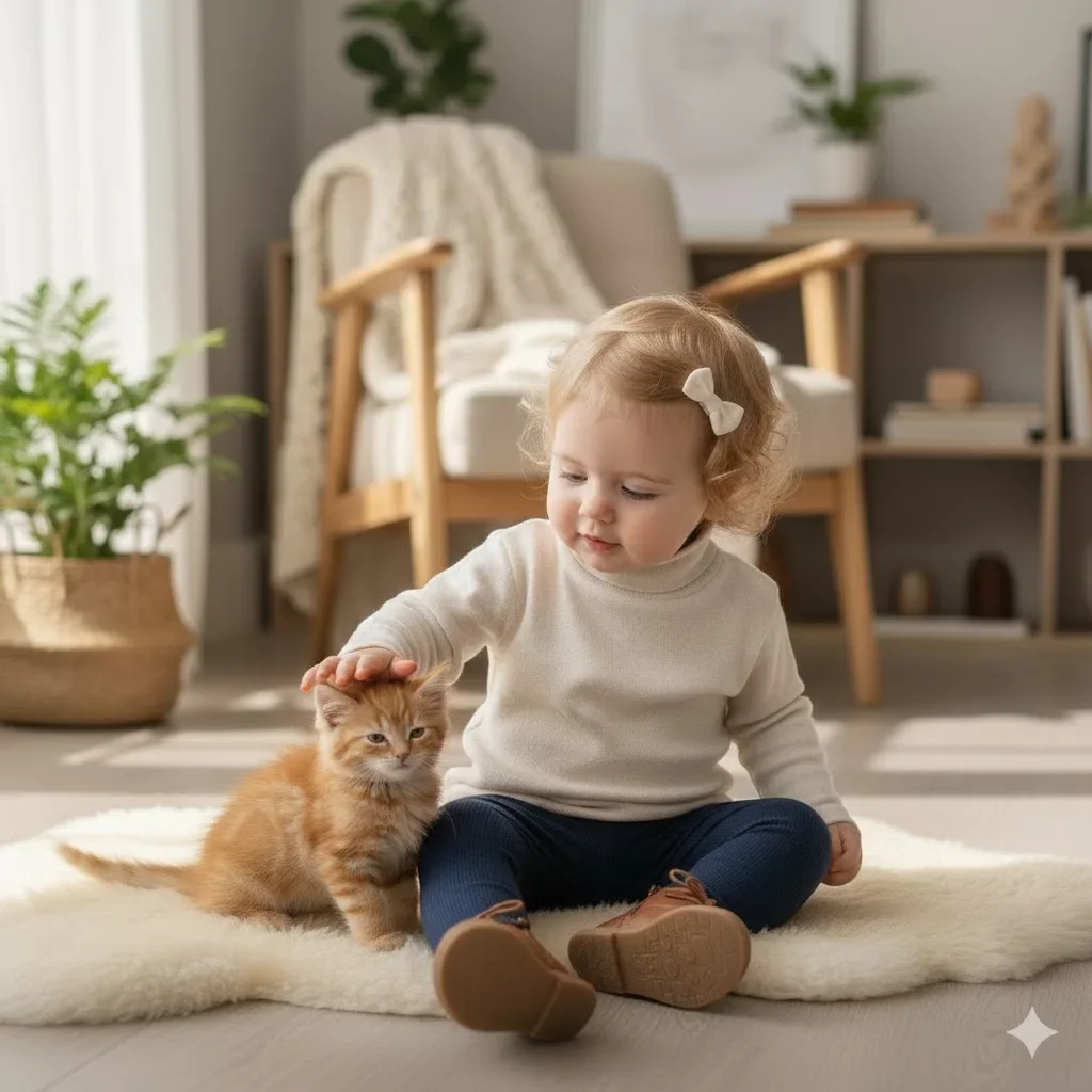 시즌시 단색 니트 풀오버  가을 겨울  터틀넥 스웨터 남아 여아 부드럽고 따뜻한 긴팔 상의