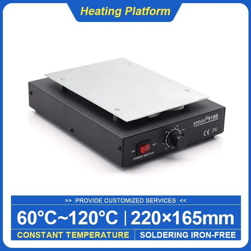 450W Adjustable Temperature Phone LCD Screen Separator Uniform Suction Removal Phone Repair Machine Heating Temperature