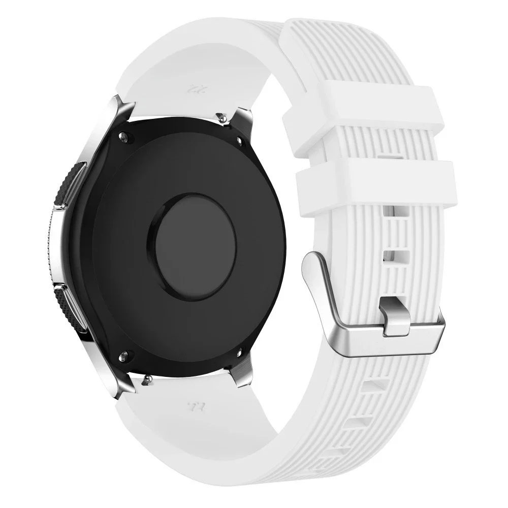 Versatile 22mm Silicone Watch Strap - Premium Comfort and Style