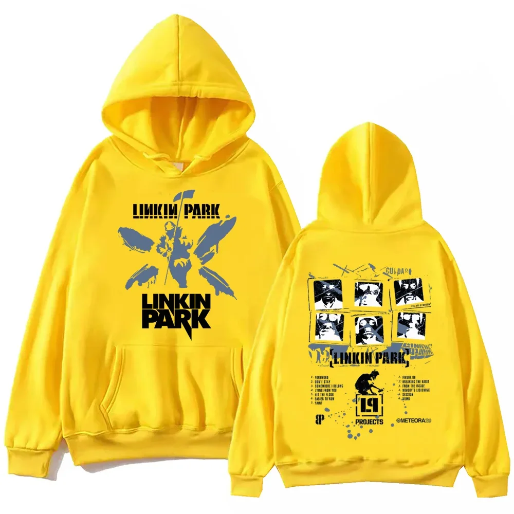 Linkin-Park Hoodie Harajuku  Pullover Tops Man Woman Sweatshirt Fans Gift 4