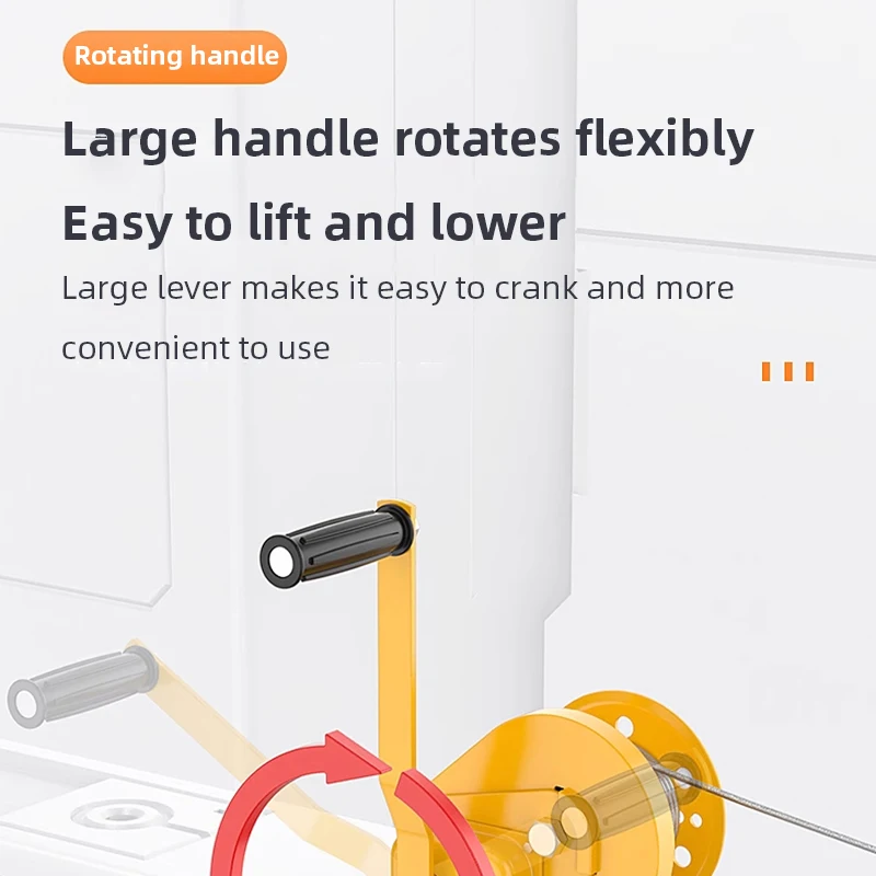 دليل رافعة ونش للخدمة الشاقة بوزن 1200 رطل، ونش يد...