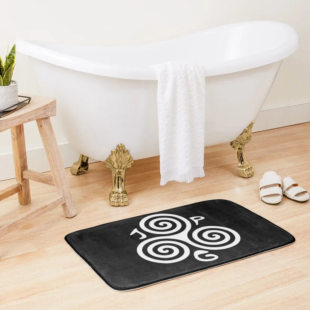 

JPG Triskelion Bath Mat Bathroom Rugs Floor Toilet Bathroom Items Mat