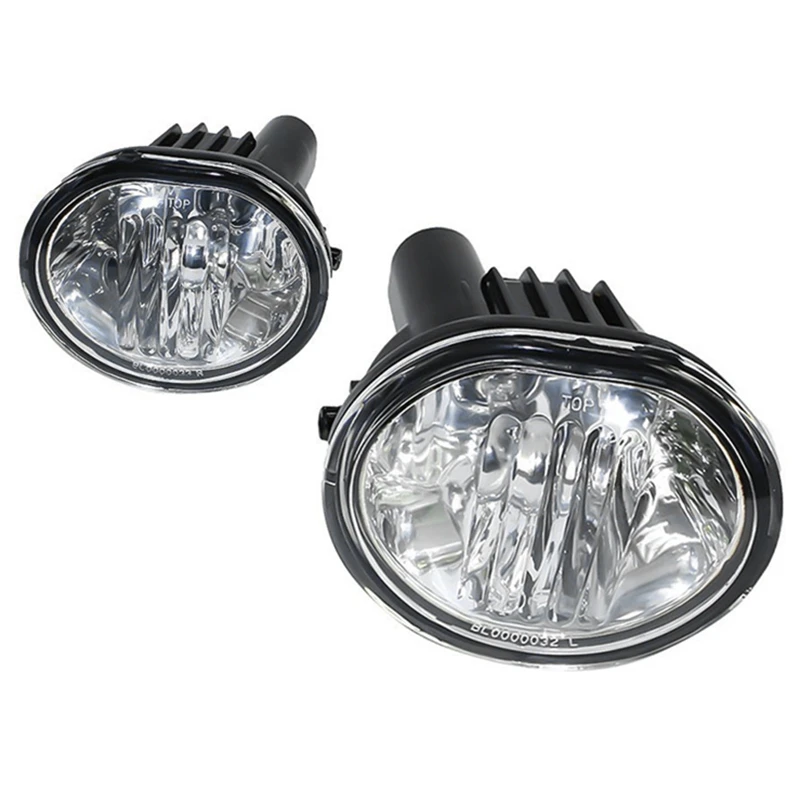 

1Pair Front Left Right Clear Fog Lights Bumper Lamps+9006 Bulbs for 03-08 Toyota Matrix Pontiac