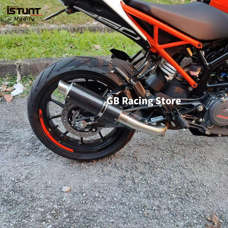 For KTM DUKE 390 250 125 RC390 RC250 2017 2018 2019 2020 Middle Link Pipe Motorcycle Exhaust Modify Muffler Mid Tube Escape Moto - Image 2