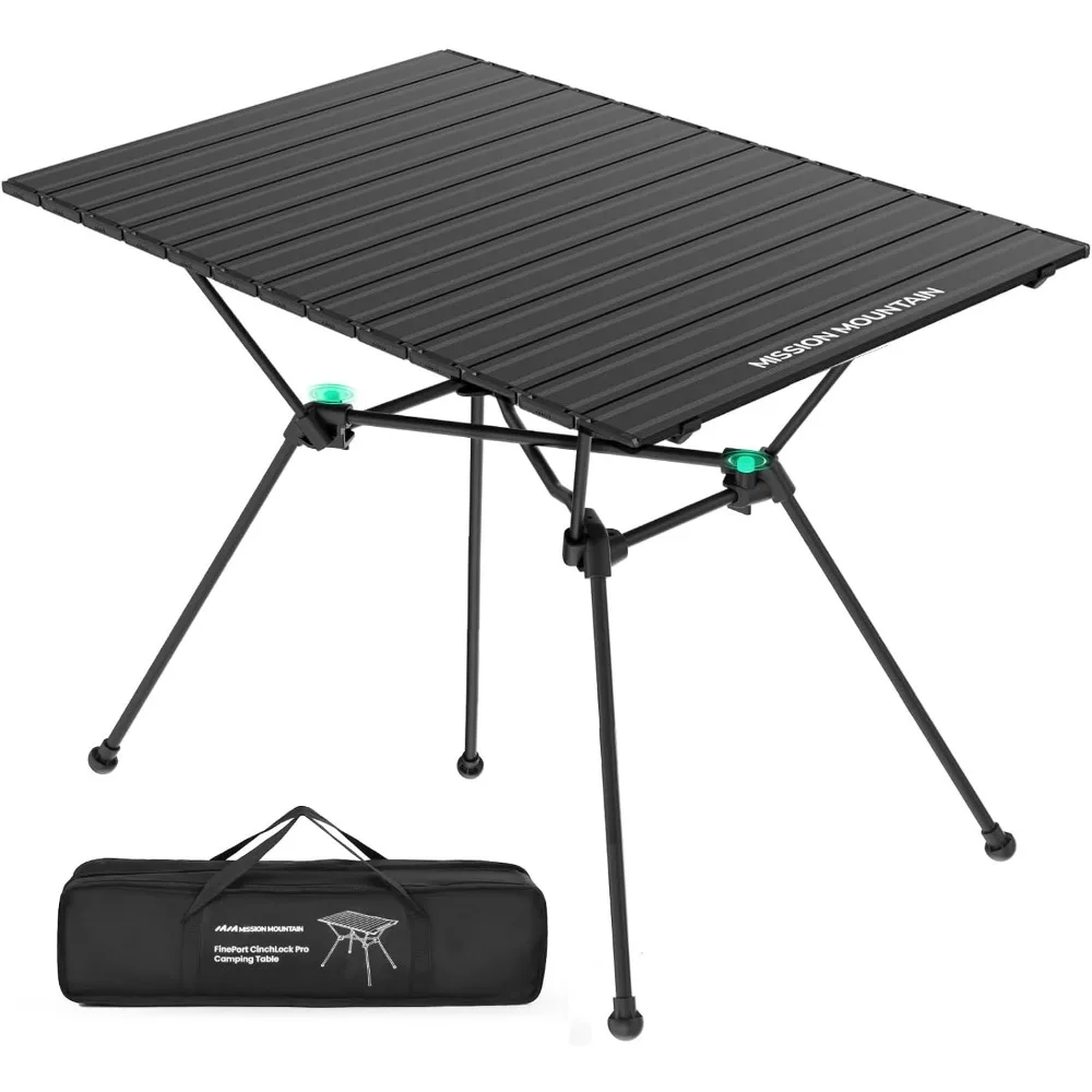 

Camping Table, Outdoor Aluminum Roll-up Camping Tables, with Easy Carrying Bag, Portable Folding Tables
