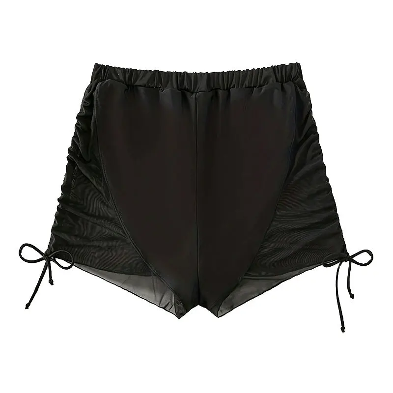 

2023 модные новые купальники, женские сексуальные плавки, однотонные боксеры, трусы, цельный сетчатый купальный костюм, пляжный стиль