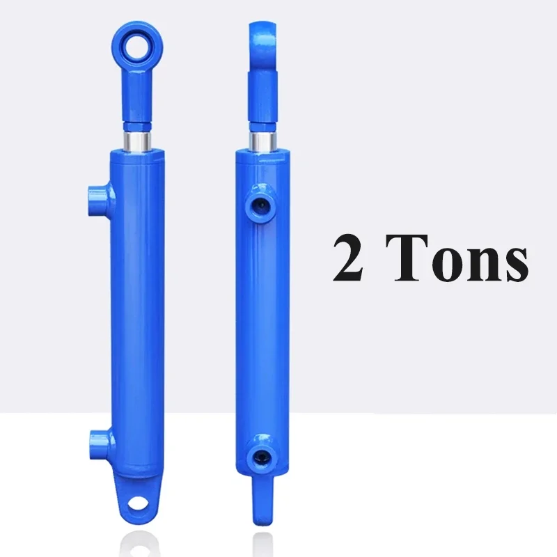 2 Tonnage 100mm500mm Small Hydraulic Cylinder Bidirectional Lifting