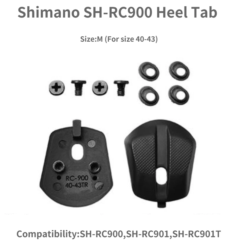 Cycling Shoes SHIMANO SH-RC900 SH-RC901 SH-RC901T SH-RC902 SH-RC902T Heel Tab