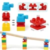 5/10pcs Universal Wooden Tracks Connectors Accessories Big Size Blocks Rotatable Connection Adapters fit for Brand Train Tracks 1