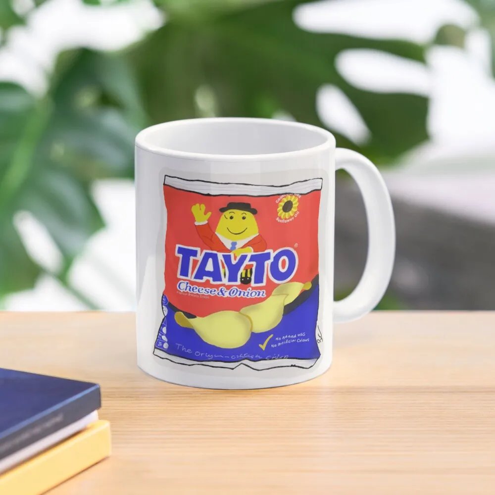 

Tayto cheese and onion Irish Coffee Mug Large Cups Sets Espresso Cups Ceramic Cups Creative Mug