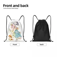 Custom Sarah Kay Children's Painter Drawstring Backpack Women Men Sport Gym Sackpack Foldable Artist Anime Shopping Bag Sack 2