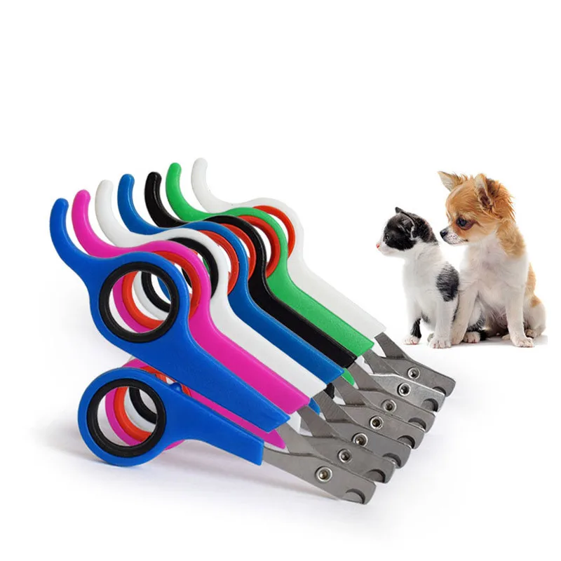 New 1PC Pet Dog Nail Clipper Scissors Pet Dog Cat Nail Toe Claw Clippers Scissors Trimmer Grooming Tools Supplies
