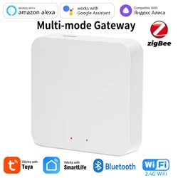 Smart Home Hub with WiFi & Bluetooth Control - Compatible with Voice Assistants (Multi mode Gateway)