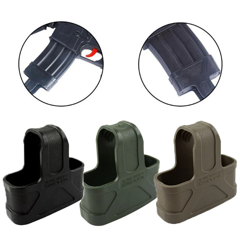 1pc Tactial 5.56 fast Mag Pull Rubber Cage Loops Magazine Assist Hunting Shooting Airsoft Wargame Parts tactical magazine assist