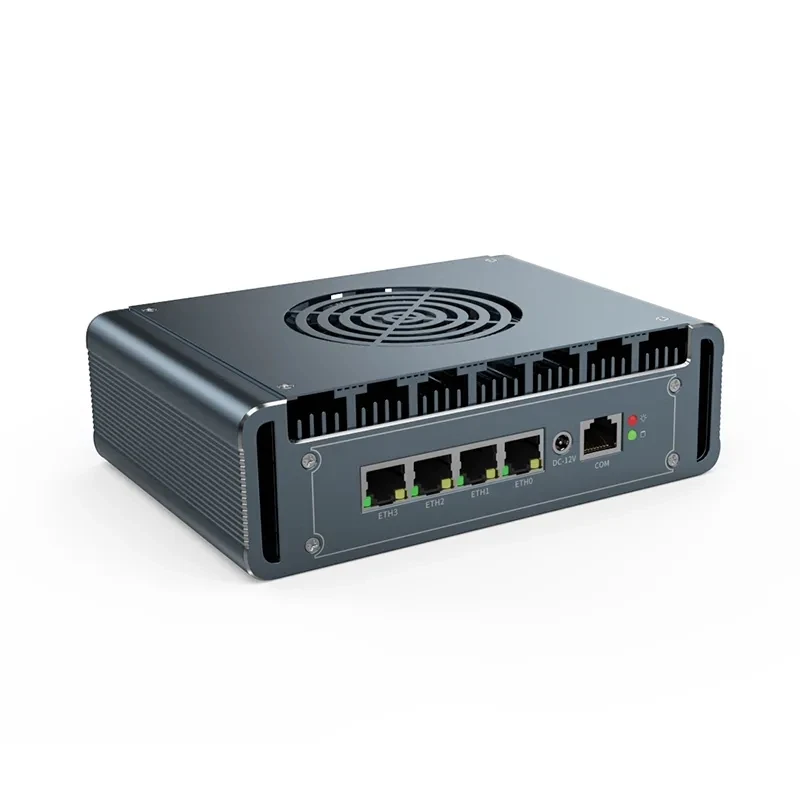 4xIntel i226 2.5G LAN 12th Gen i5 1235U i7 1265U Soft Router Pentium 8505 Proxmox VMs Server Computer Pfsense Firewall Mini PC 5