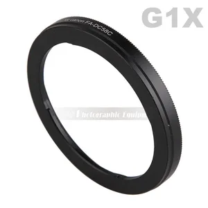 10 Pieces For PowerShot G1X Camera Lens Filter Adapter Aluminum FA-DC58C to 58mm UV filter Lens hood