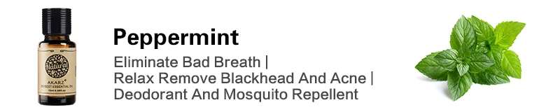 Peppermint Essential Oil for Throat, Halitosis, Itching Relief & Sleep