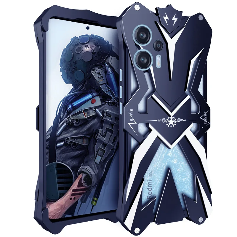 

Aluminum Thor Case For Xiaomi Redmi Note 12 Turbo Redmi Note 12 Pro Plus Redmi Note 12T 12R Pro Case Cover Phone Shell Bag