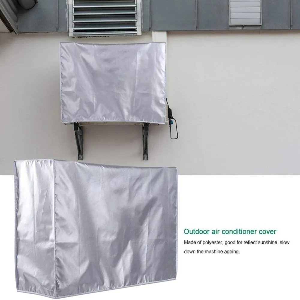 High Quality Air Conditioner Sunscreen Cover Waterproof Dustproof Air Conditioner Cover Outdoor Sun Block Protective Case