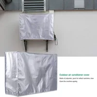 Housse de protection solaire pour climatiseur, haute qualité, étanche à l'eau et à la poussière, étui de protection pour protection solaire d'extérieur 2