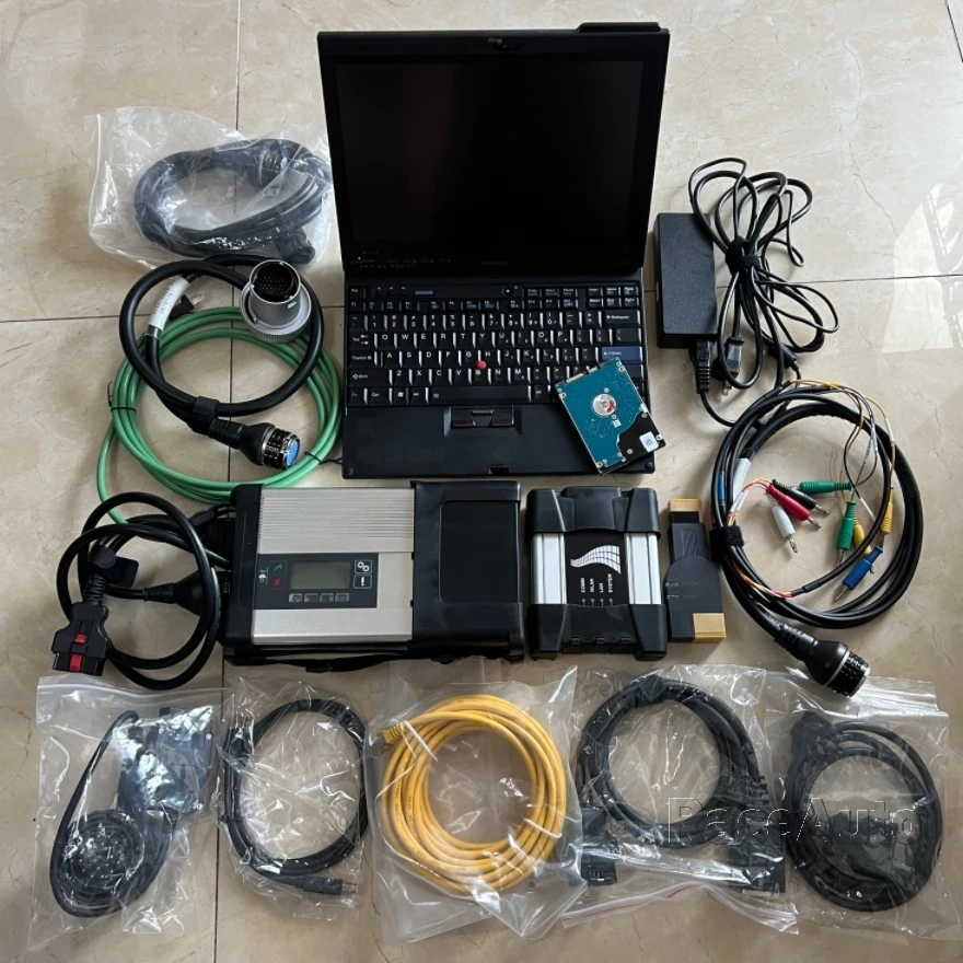 

2IN1 Mb Star c5 Sd Connect for BM-W Icom Next Software HDD 1TB Laptop x220T I5 8g Ready to Use DIAGNOSTIC TOOL FULL SET