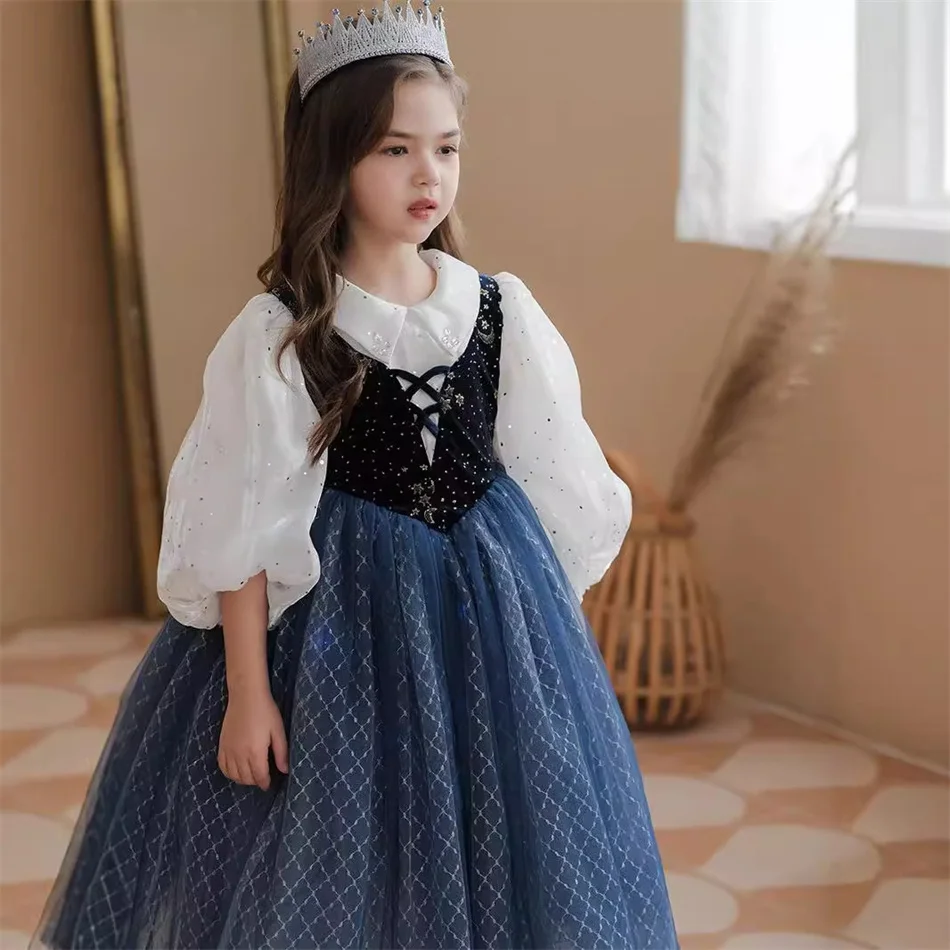 Robe De Princesse Reine Des Neiges 2 Elsa Pour Filles, Tenue De Fête Cosplay, Costume D Halloween Reine Des Neiges Pour Anniversaire Pour Enfants Robe De Princesse Reine Des Neiges 2 Elsa Pour Filles, Tenue De Fête Cosplay, Costume D Halloween Reine Des Neiges Pour Anniversaire Pour Enfants