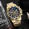Rock Heavy Popular Big Dial Men Quartz Watches horloges mannen мужские часы Luxury Brand Men's Wristwatch Relogio Masculino Saat 1