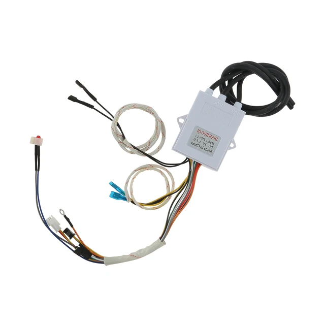 1Set Univerzális Dc 3V -Os Gáztűzhely Kettős Gyújtás 14 Huzal Hőmérséklet -Szabályozó Led -Es Kijelző Mágnesszelep Impulzusos Kemence Gyújtó - Image 5