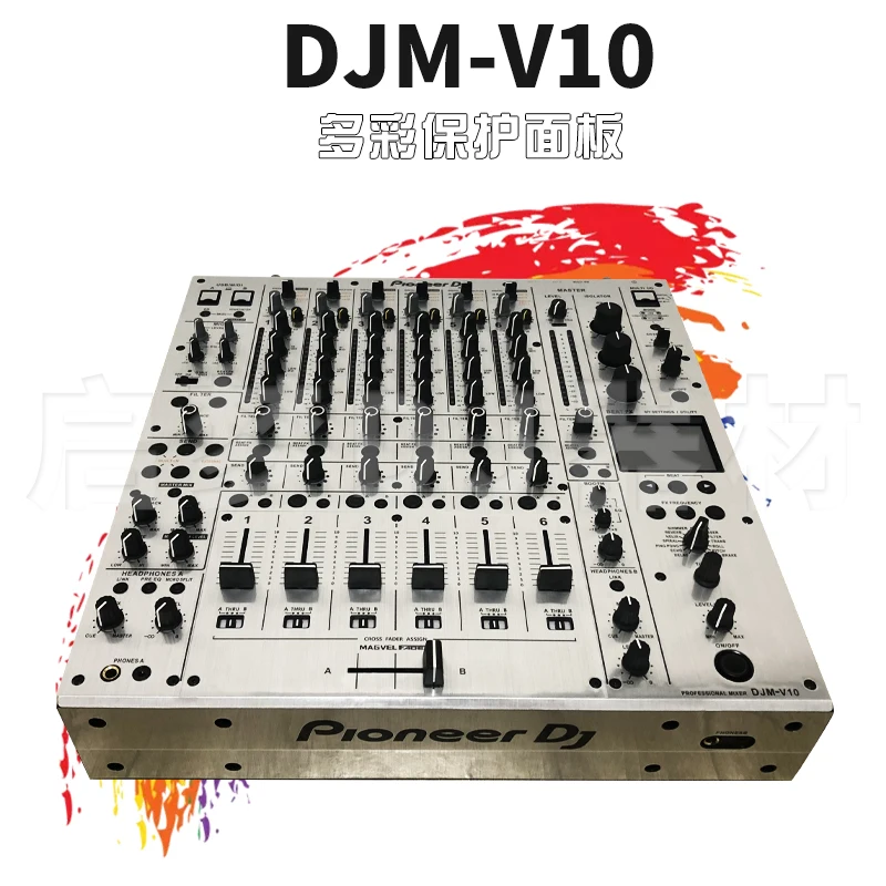 /Djm-V10 Pannello Adesivo Protettivo Per Lettore Di Dischi Importato In Pvc Con Pellicola Mixer
