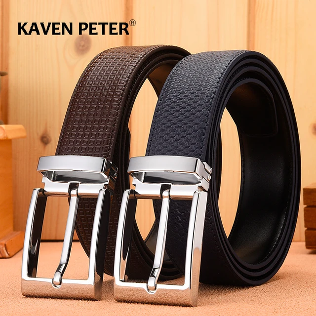 High Quality Men Belt Genuine Leather Belts - Genuine Leather Belts Men  High - Aliexpress