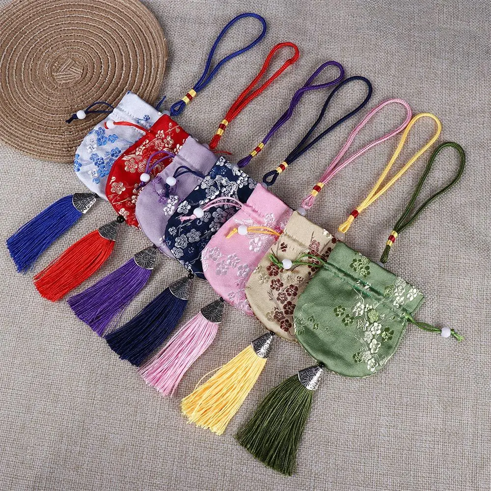 

Packaging Graduation Gift Plum Flower Pattern Jewelry Storage Bag Women Sachet Dragon Boat Festival Bag Chinese Style Sachet
