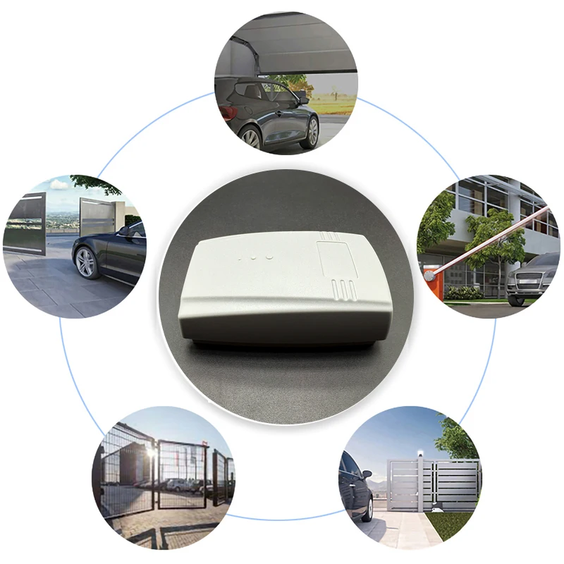 12V-24V Garage Door Receiver Transmitter 433.92MHz Fixed Rolling Code Remote Control Switch for Garage Door Motor garage remote control