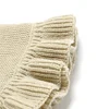 Newborn Knit Blanket Organic Milk Frill Blankets Crochet Wool Blanket Baby Bath Towel Cobertor Bebe Muslin Swaddle 5