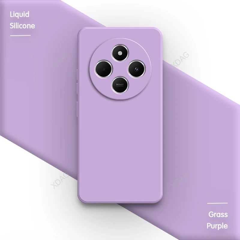 Enhanced Product Title:  
Sleek Liquid Silicone Shockproof Back Cover with Camera Protection